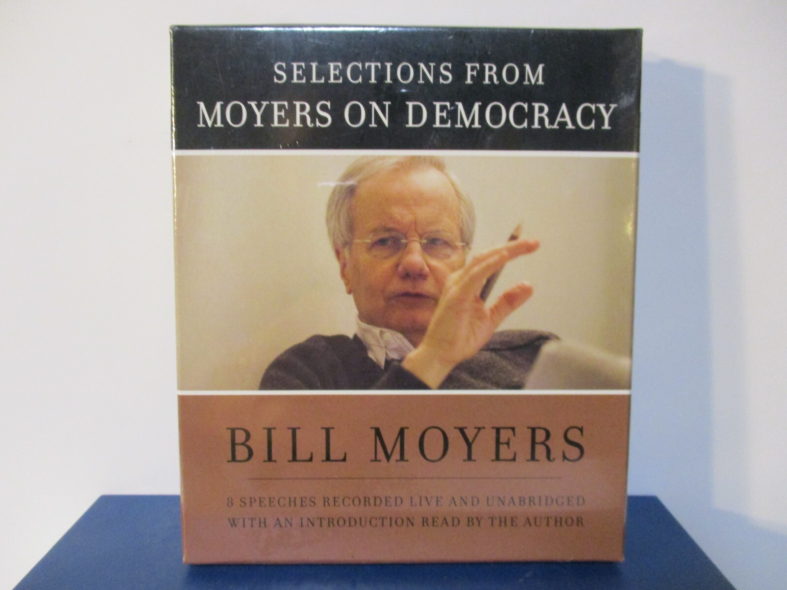 Moyers on Democracy — 5 CD Audiobook — BRAND NEW SEALED — EB23-87