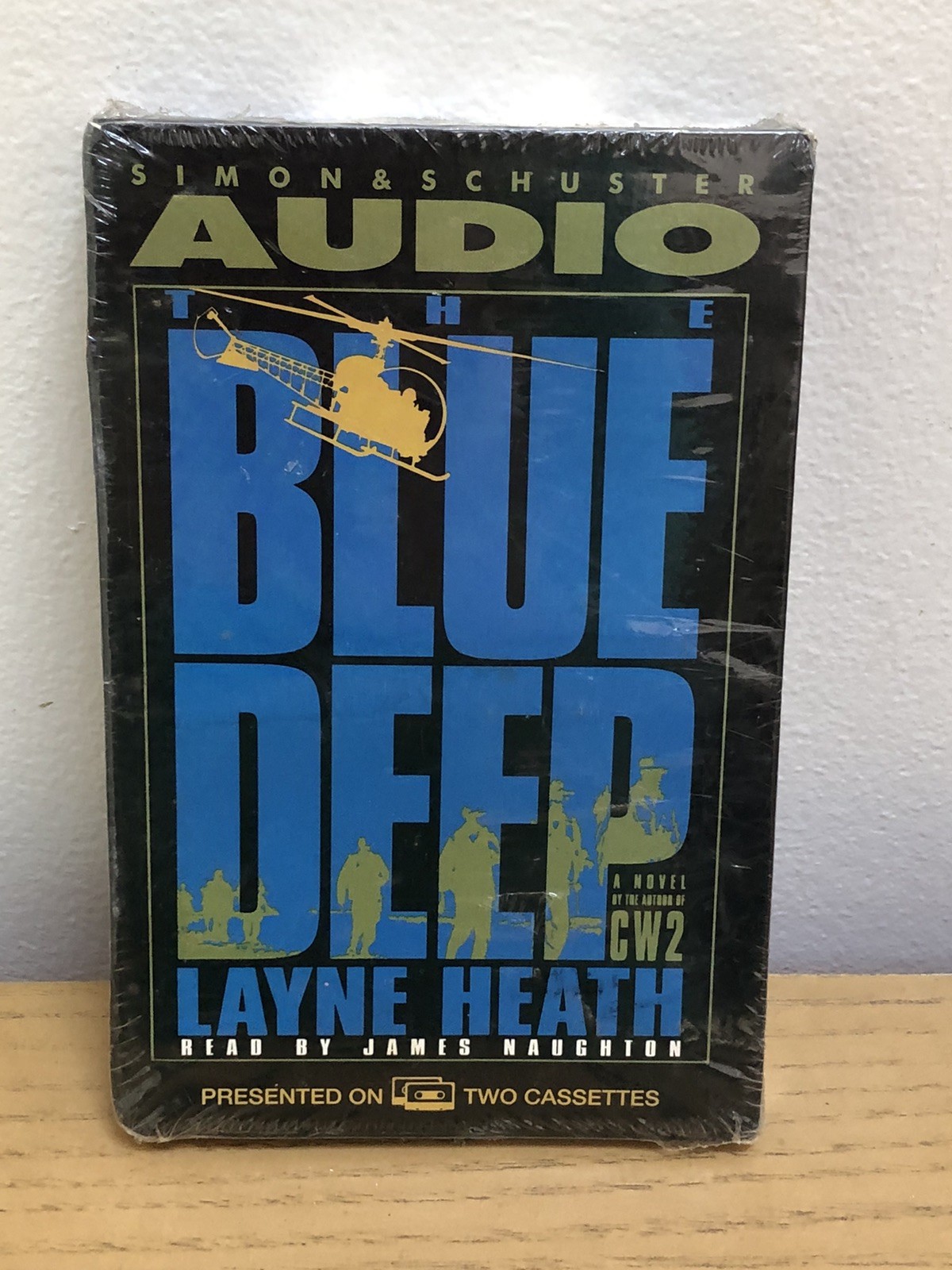 Vintage 1999 NEW ~THE BLUE DEEP~ *AUDIO Book on Two CASSETTES**By Layne Heath