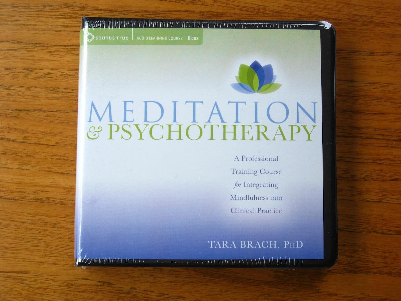 Meditation & Psychotherapy A Professional Training Course 8CDs NEW by Tara Brach