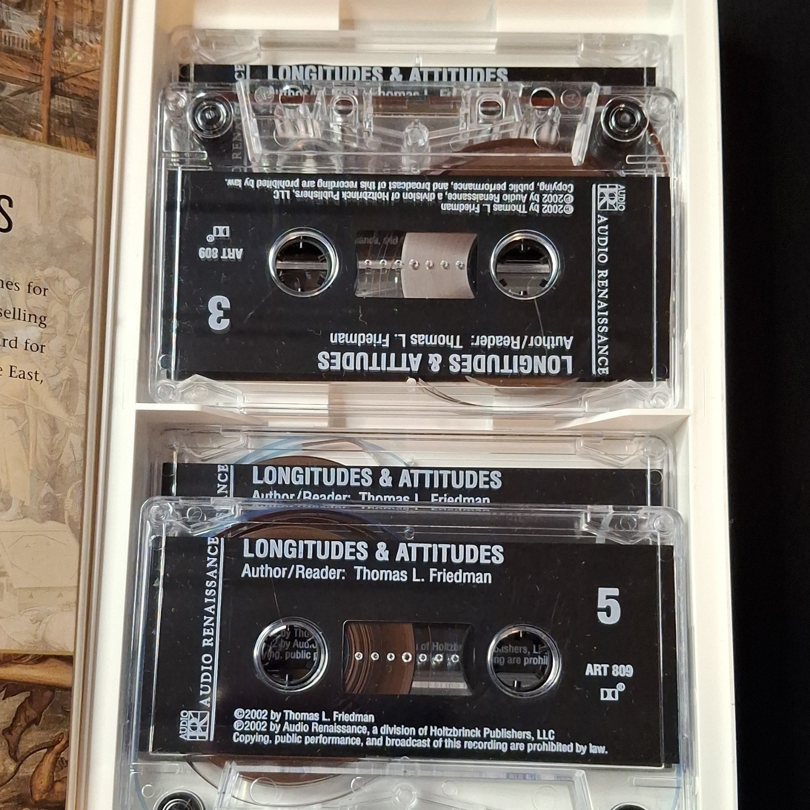 Audio Renaissance Longitudes & Attitudes Thomas L. Friedman Audiobook Cassette …