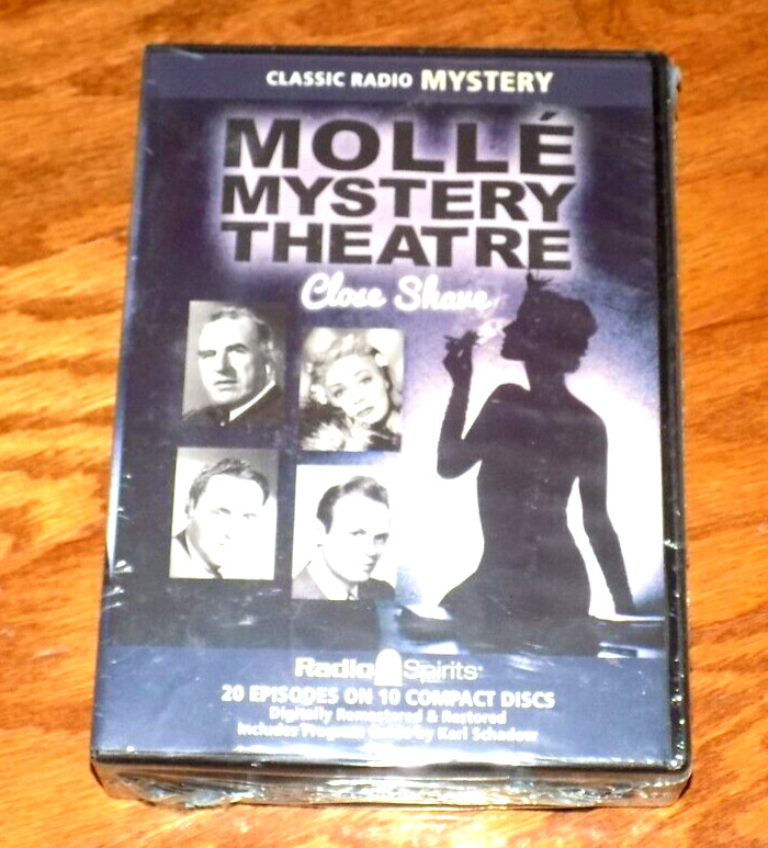 MOLLE MYSTERY THEATRE Suspense Radio Spirits 10 CD SET 20 Episodes Sealed NEW