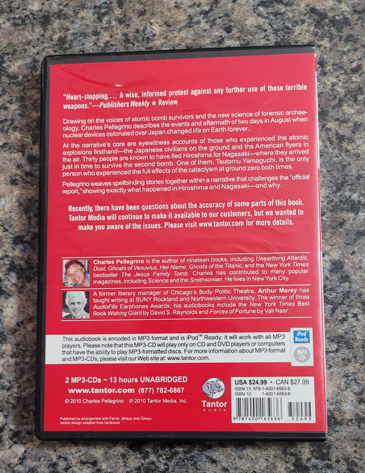 The Last Train from Hiroshima Survivors Look Back Audiobook MP3 CD Unabridged