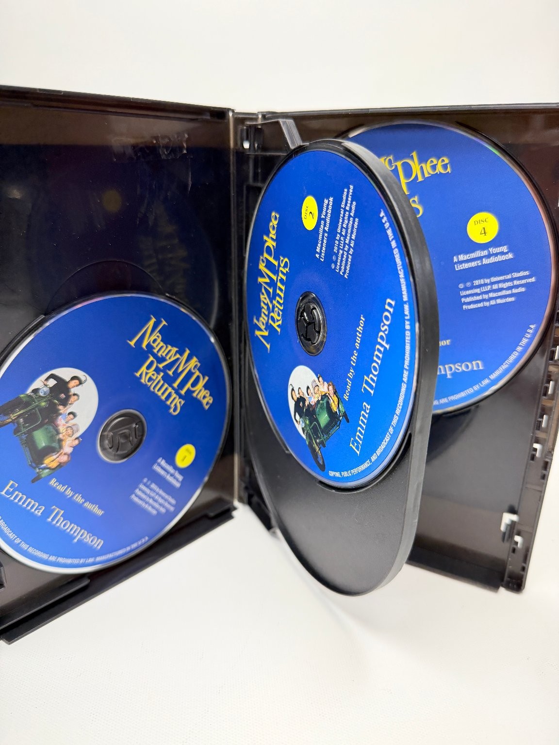 Nanny McPhee Returns by Emma Thompson Audiobook CDs Fiction 4 Discs