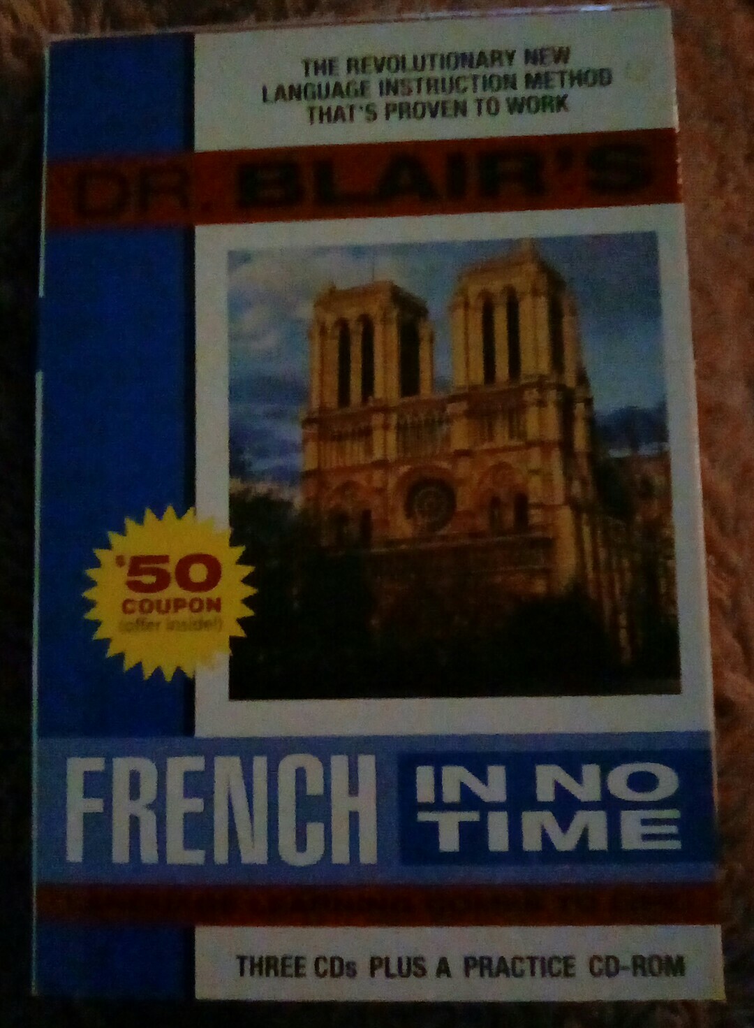 Dr Blair’s French No Time The Revolutionary New Language Instruction Method CD’s