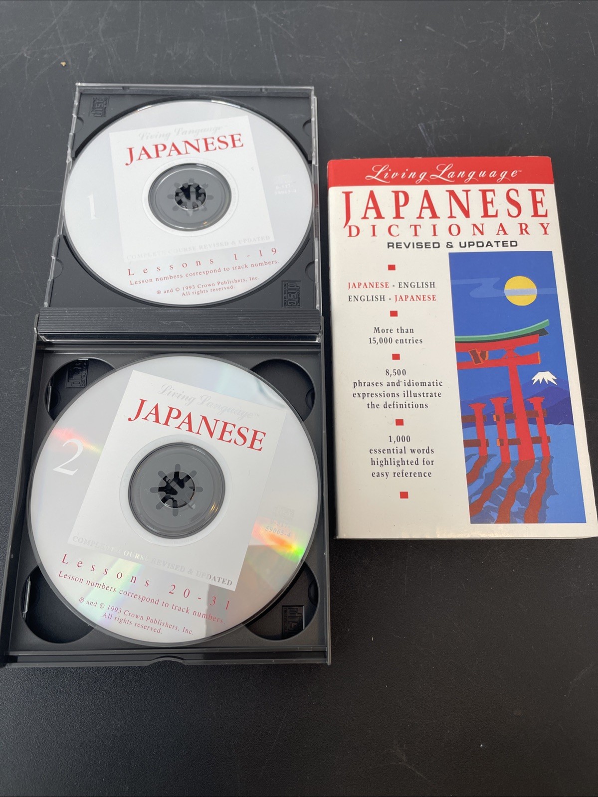 Learn Japanese Beginner Intermediate (CD Living Language Course And Dictionary