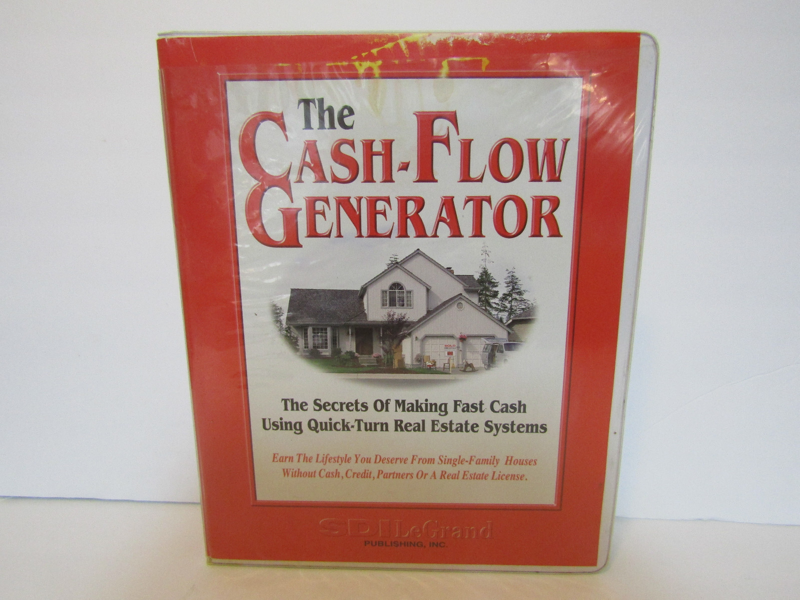 The Cash Flow Generator Quick Turn Real Estate Systems $$ Make Money Cassette