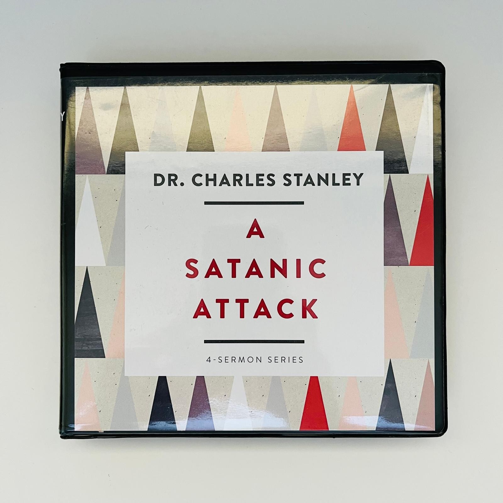 Dr. Charles F. Stanley «A Satanic Attack» CD 4 Discs Set (4 Sermon Series)
