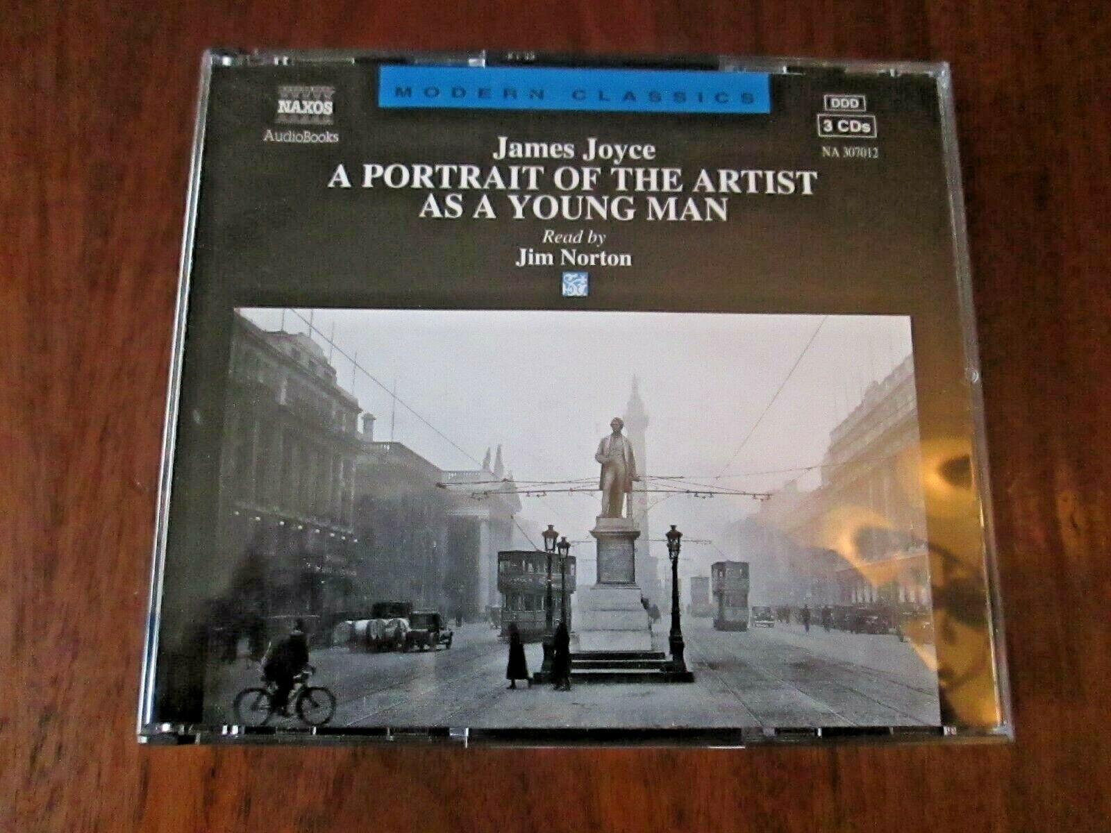 James Joyce A Portrait of the Artist as a Young Man 3CD Audiobook IMPORT NM