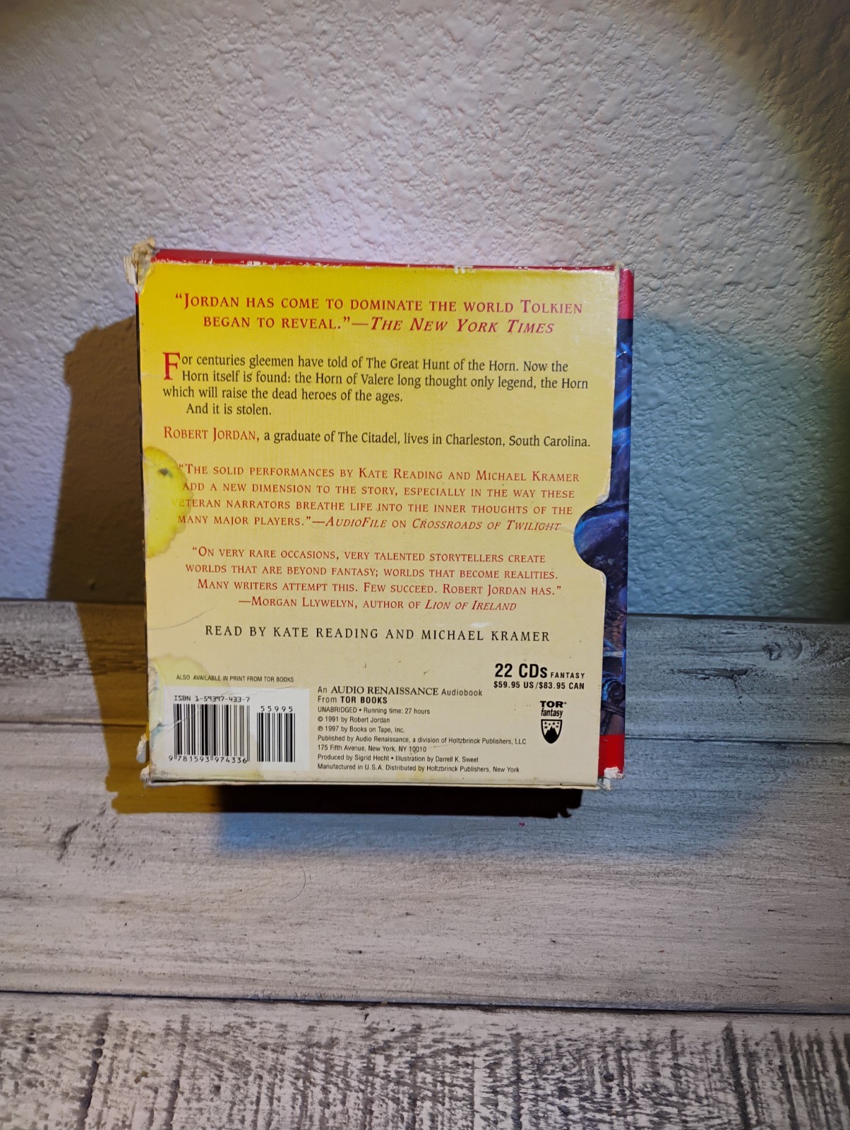 The Great Hunt By Robert Jordan Book Two Of The Wheel Of Time On Audio CD