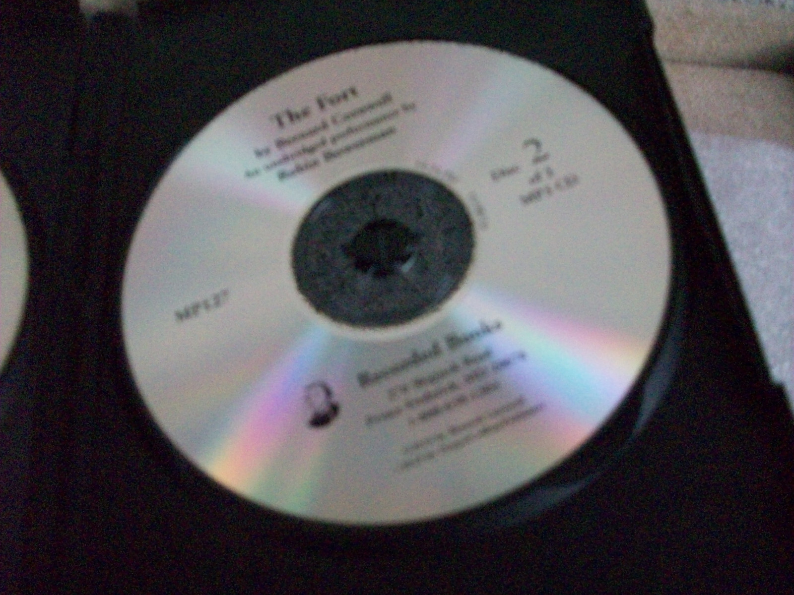 The Fort Bernard Cornwell MP3 audiobook 2 discs Very Good / Like New condition