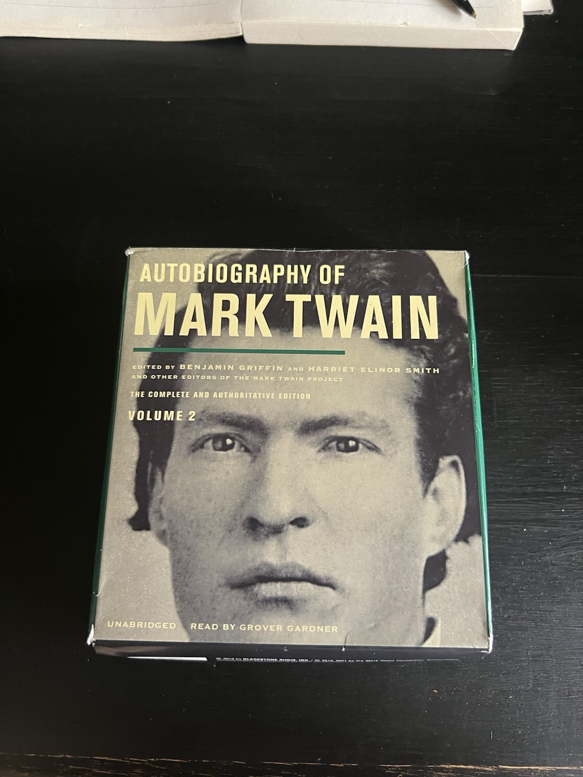 The Autobiography of Mark Twain Vol 2 Complete & Authoritative Unabridged 21 CDs