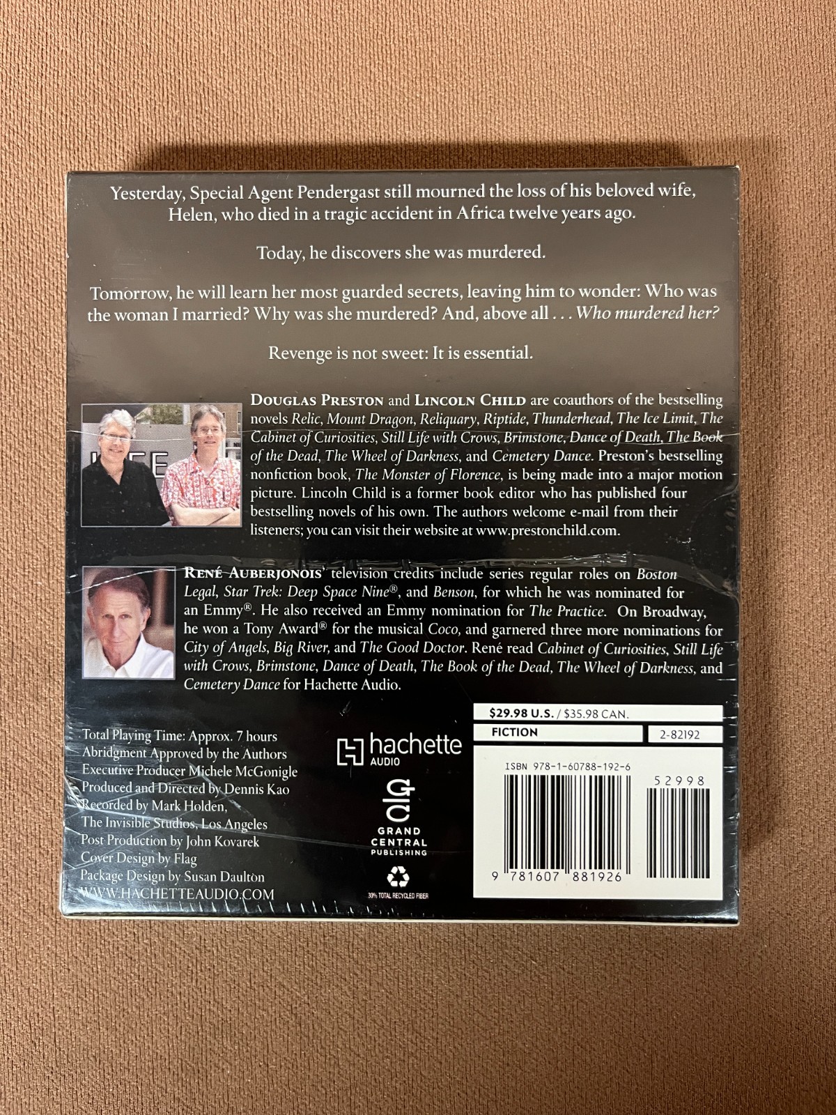 Fever Dream — Douglas Preston and Lincoln Child 6 discs New Factory Sealed