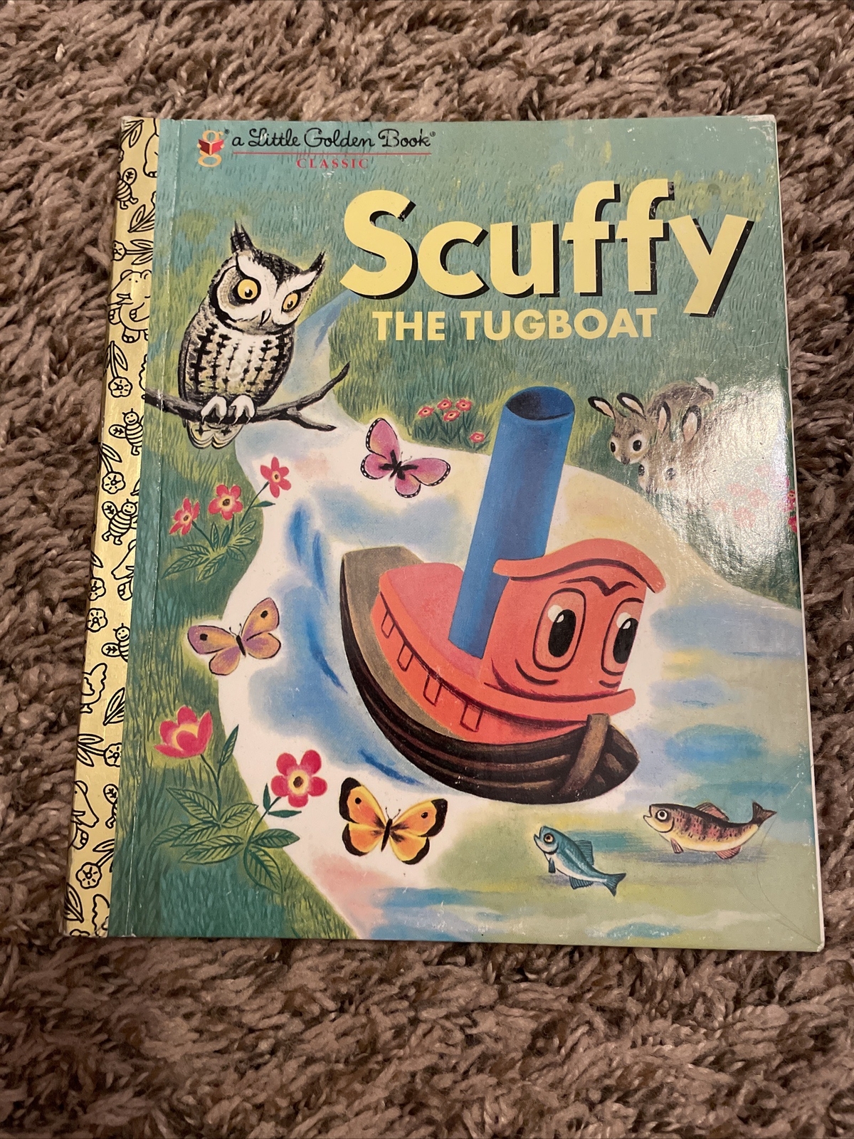 Little Golden Book Ser.: Scuffy the Tugboat by Gertrude Crampton (2001,…