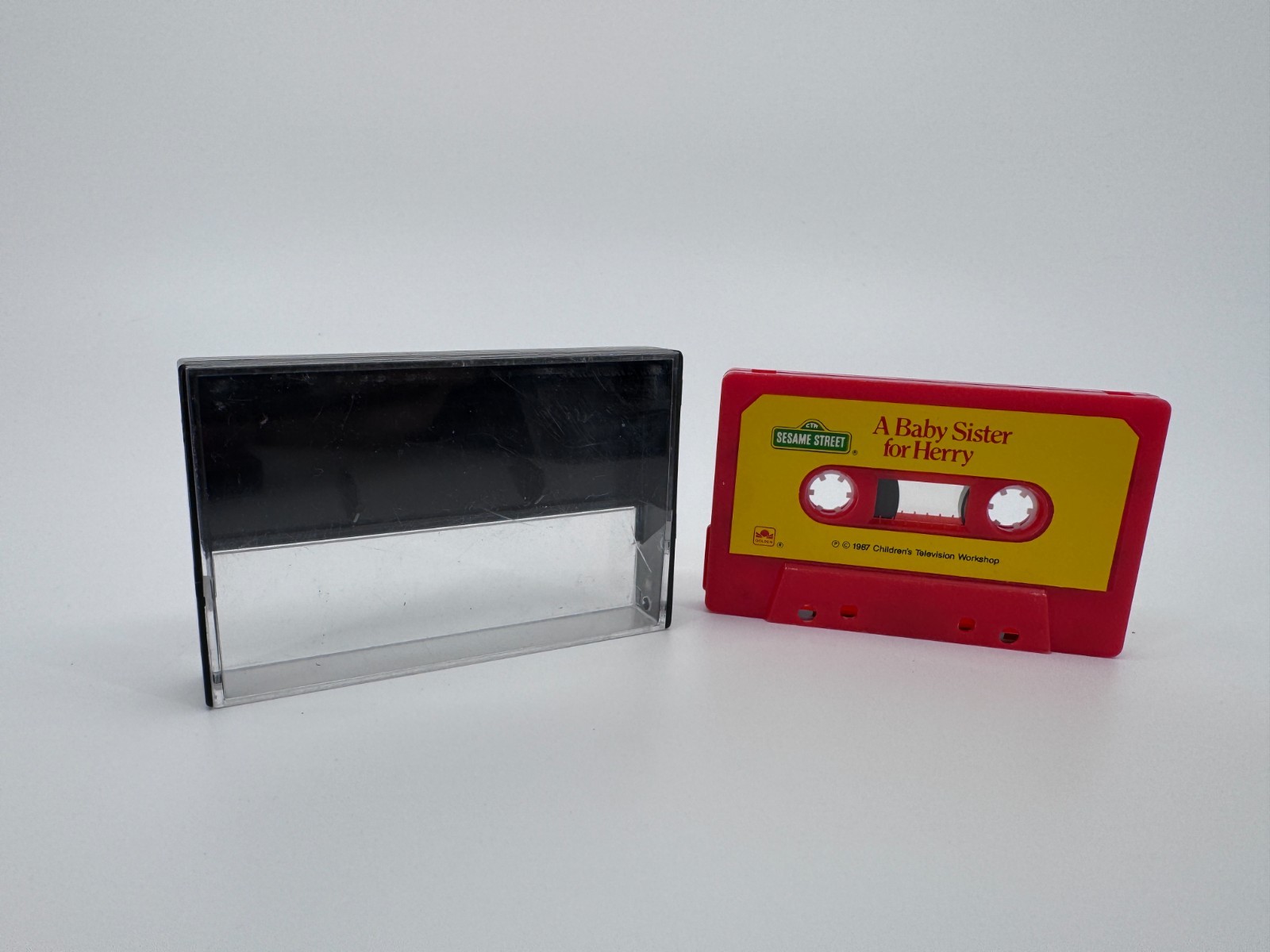 A Baby Sister For Herry Sesame Street Cassette Golden