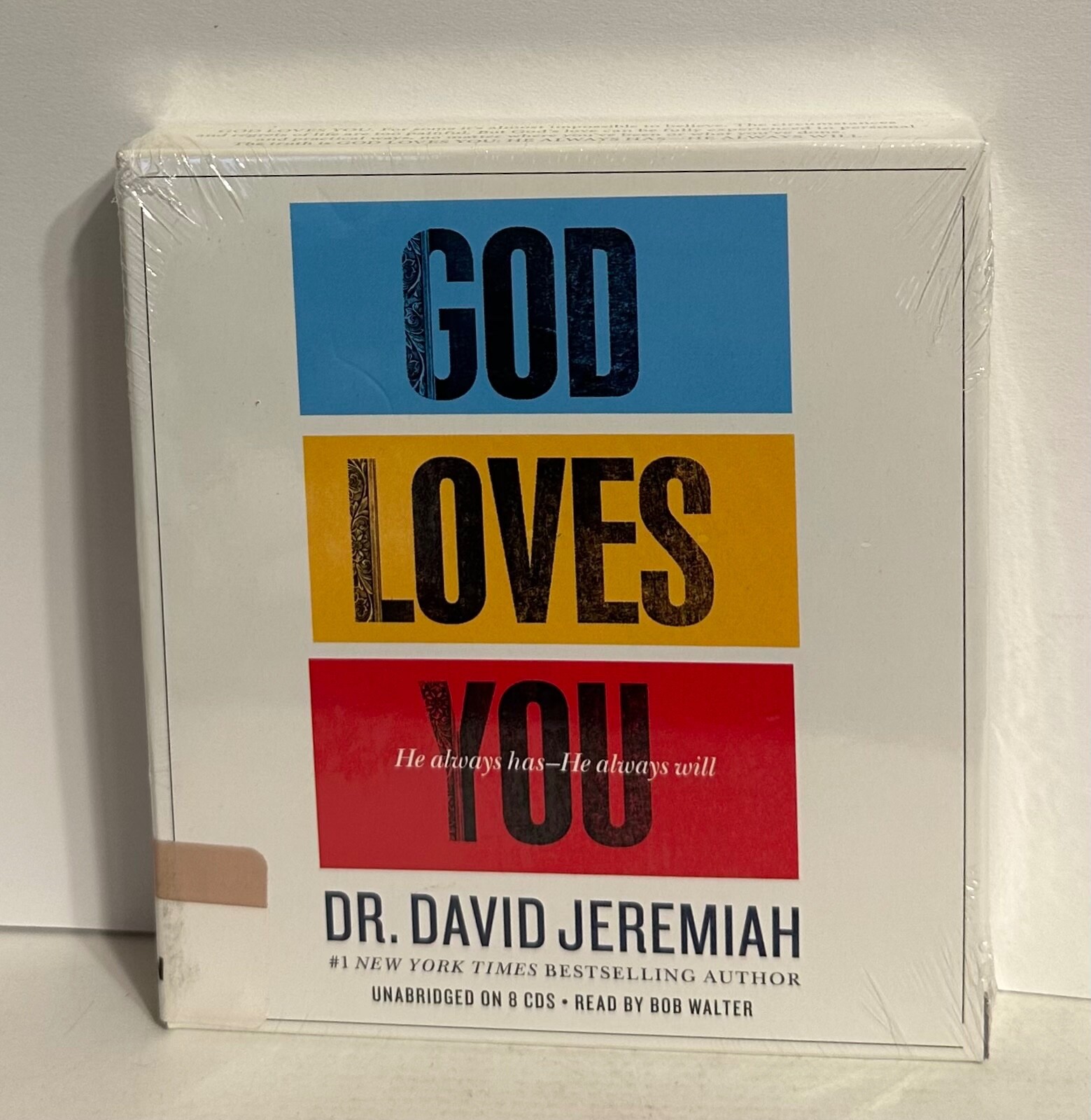 Dr David Jeremiah God Loves You 8 Cd Set NEW READ BY BOB WALTER