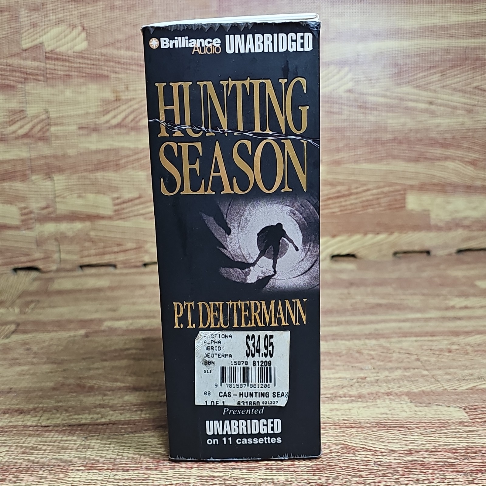 Brilliance Audio Hunting Season P.T. Deutermann Unabridged 17hr Cassettes