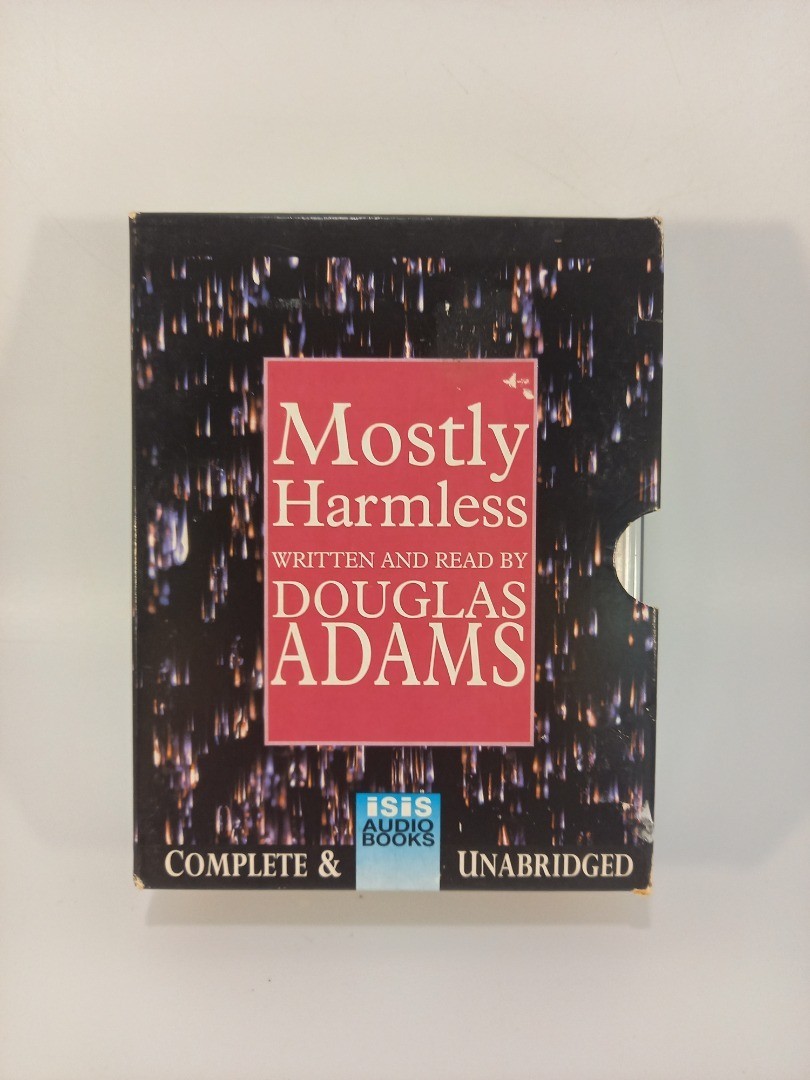 Mostly Harmless Audiobook Cassettes Written & Read by Douglas Adams Unabridged