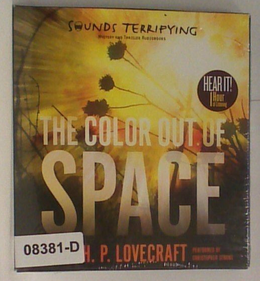 NEW *Sealed* Audio Book on CDs THE COLOR OUT OF SPACE H.P. Lovecraft