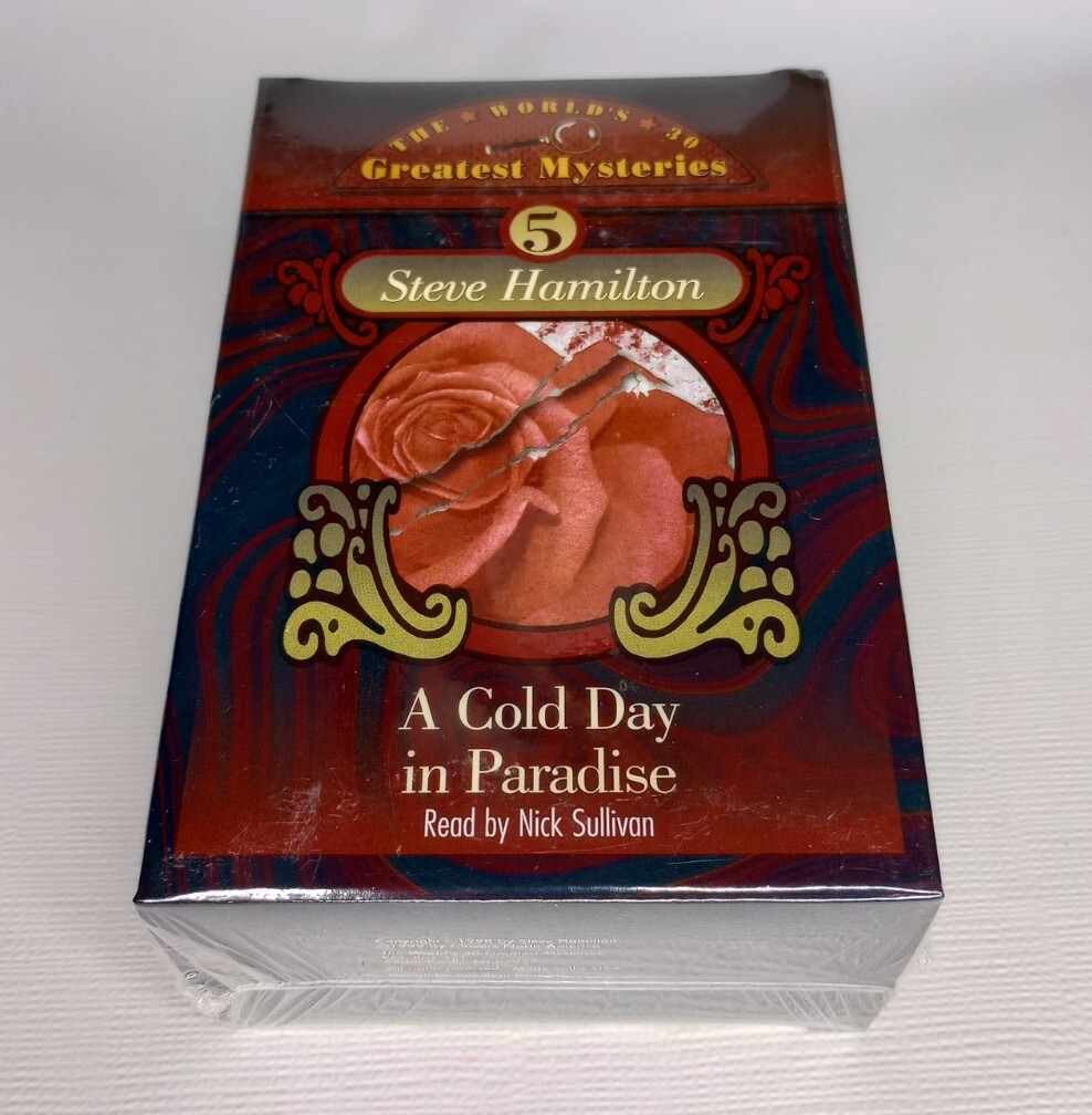 Steve Hamilton A Cold Day In Paradise Cassette Audiobook New
