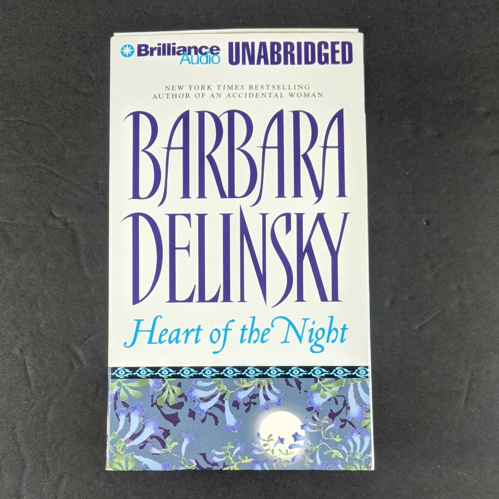 Heart of the Night Novel by Barbara Delinsky on Audiobook Cassette Tape