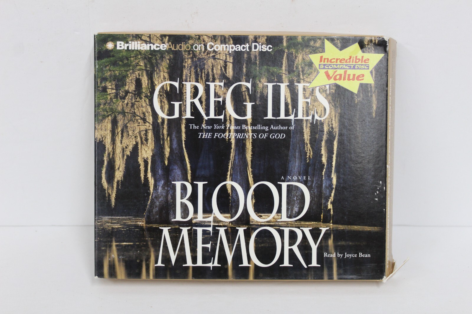 Blood Memory by Greg Iles (2004, CD, Abridged) AUDIO BOOK CB57