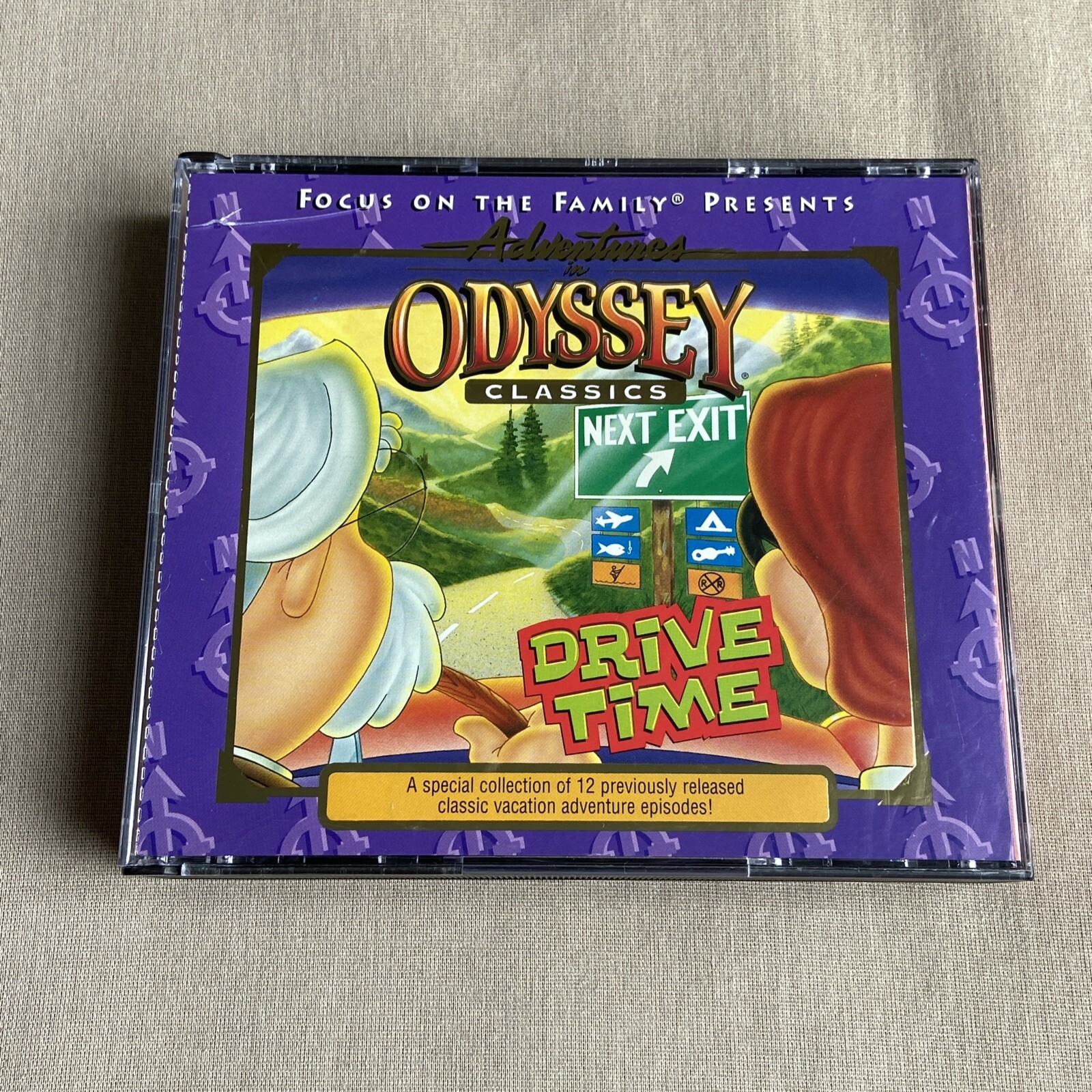 Adventures in Odyssey Classics: Drive Time (CD 4-Disc Set) 12 Eps. Family Focus