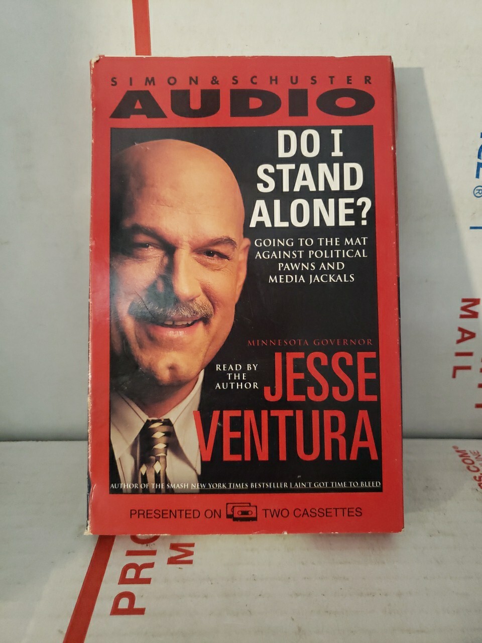 Jesse Ventura : Do I Stand Alone? Audio Book Out of Print 2 Cassettes ~ #188