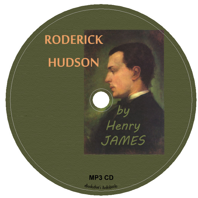 Roderick Hudson Henry James Classic Unabridged Audiobook in 1 MP3 Audio CD