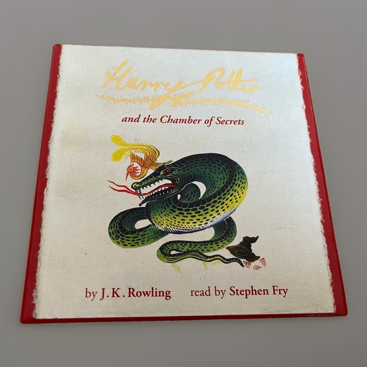 Harry Potter and the Chamber of Secrets by J.K. Rowling (Audio CD, 2011) 8 Discs