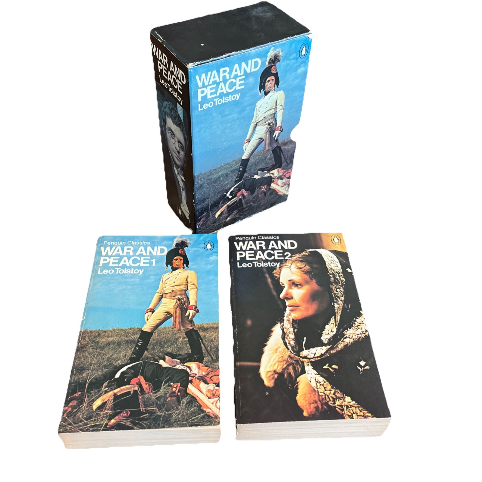 Penguin Classics War And Peace Complete By Leo Tolstoy 2 Volume Box Set 1975