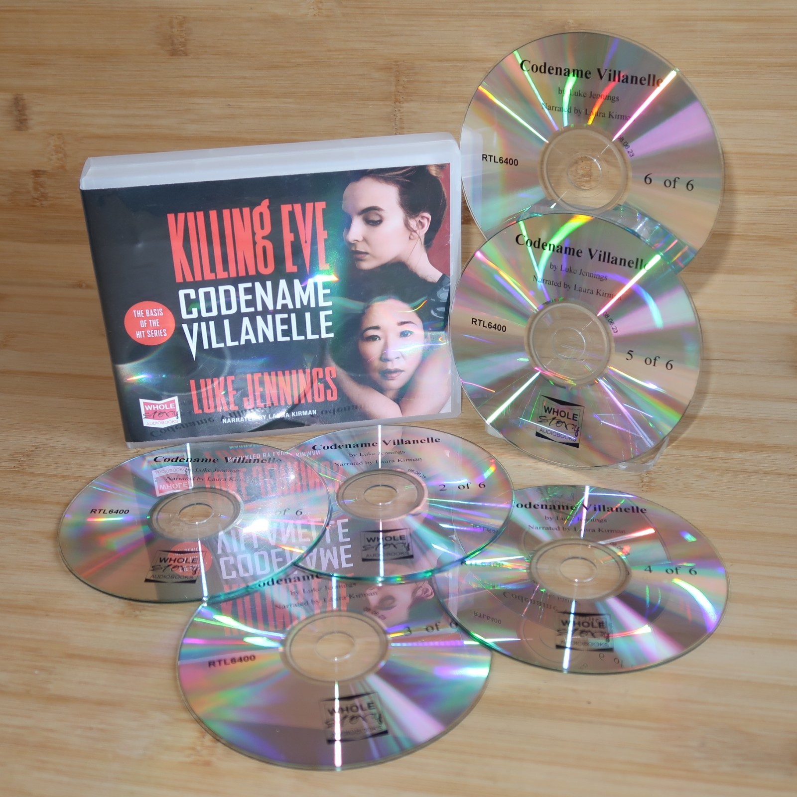 Killing Eve Codename Villanelle CD Audio Book