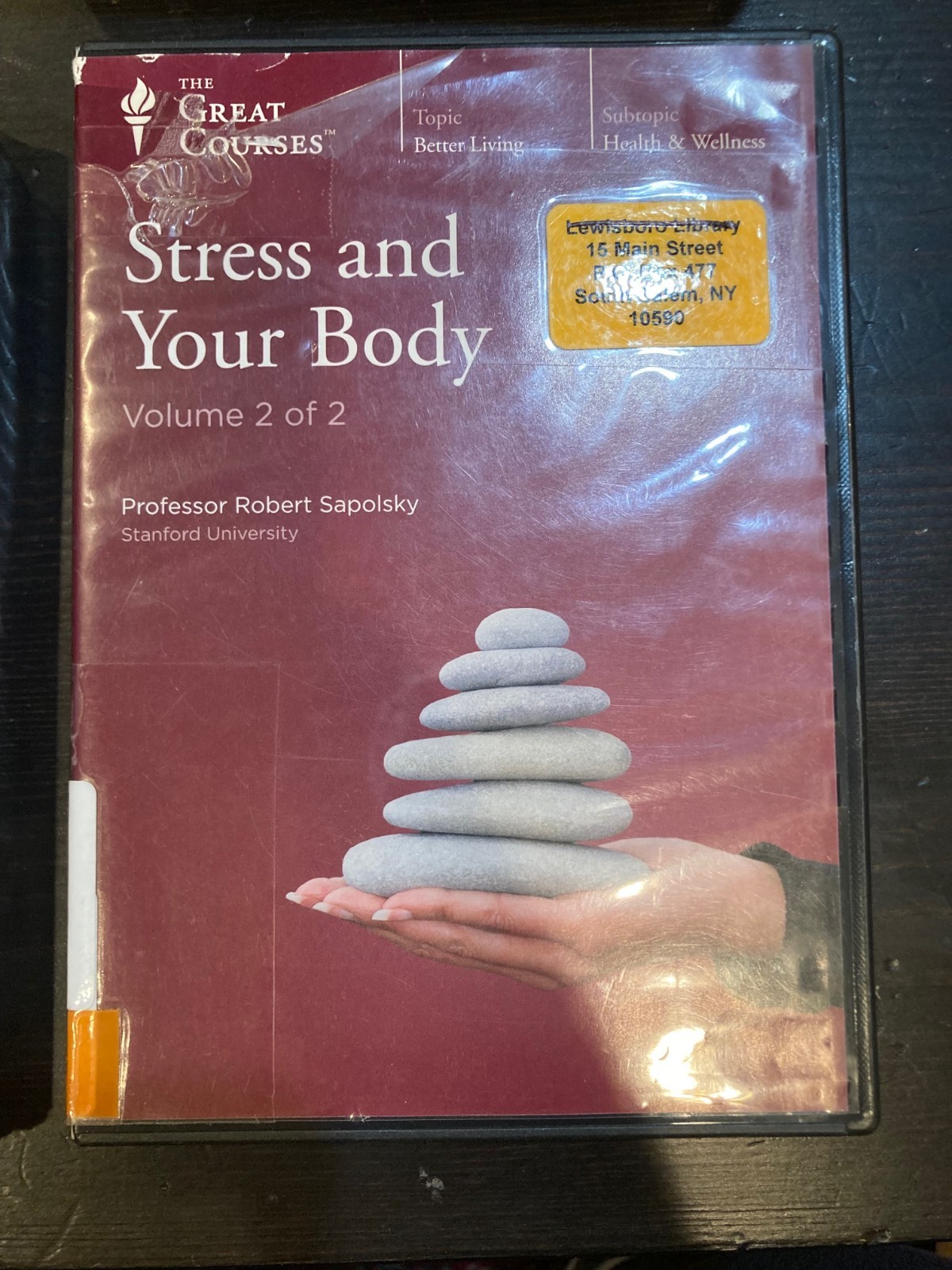 Stress and Your Body by Robert Sapolsky (Compact Disc) 12 Discs