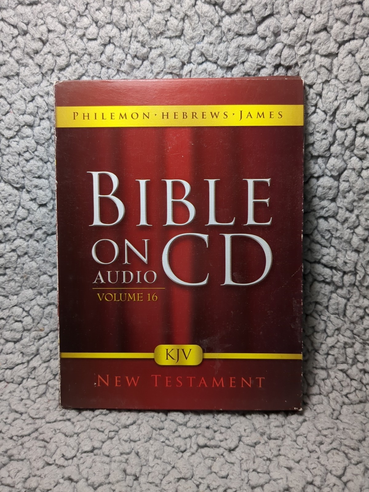 KJV New Testament Bible On Audio CD Volume 16 Philemon Hebrews James