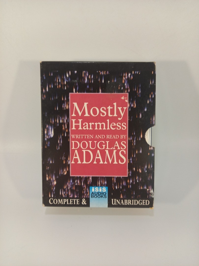 Mostly Harmless Audiobook Cassettes Written & Read by Douglas Adams Unabridged