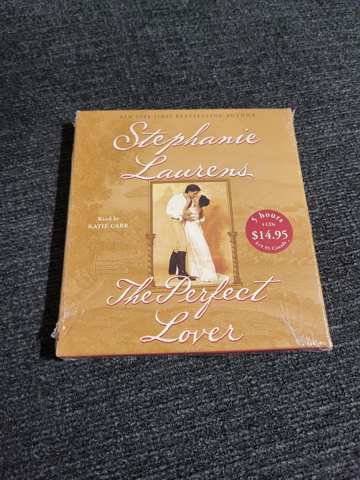 New The Perfect Lover by Stephanie Laurens 4 CD Set Read by Katie Carr New