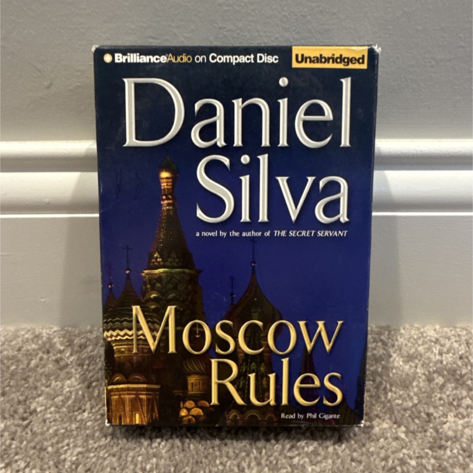 Daniel Silva Moscow Rules Unabridged Audiobook Audio CD Brilliance Gabriel Allon