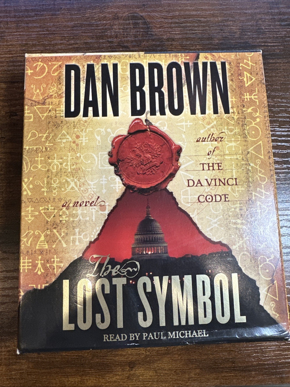 Robert Langdon.: The Lost Symbol by Dan Brown (Compact Disc, abridged Version