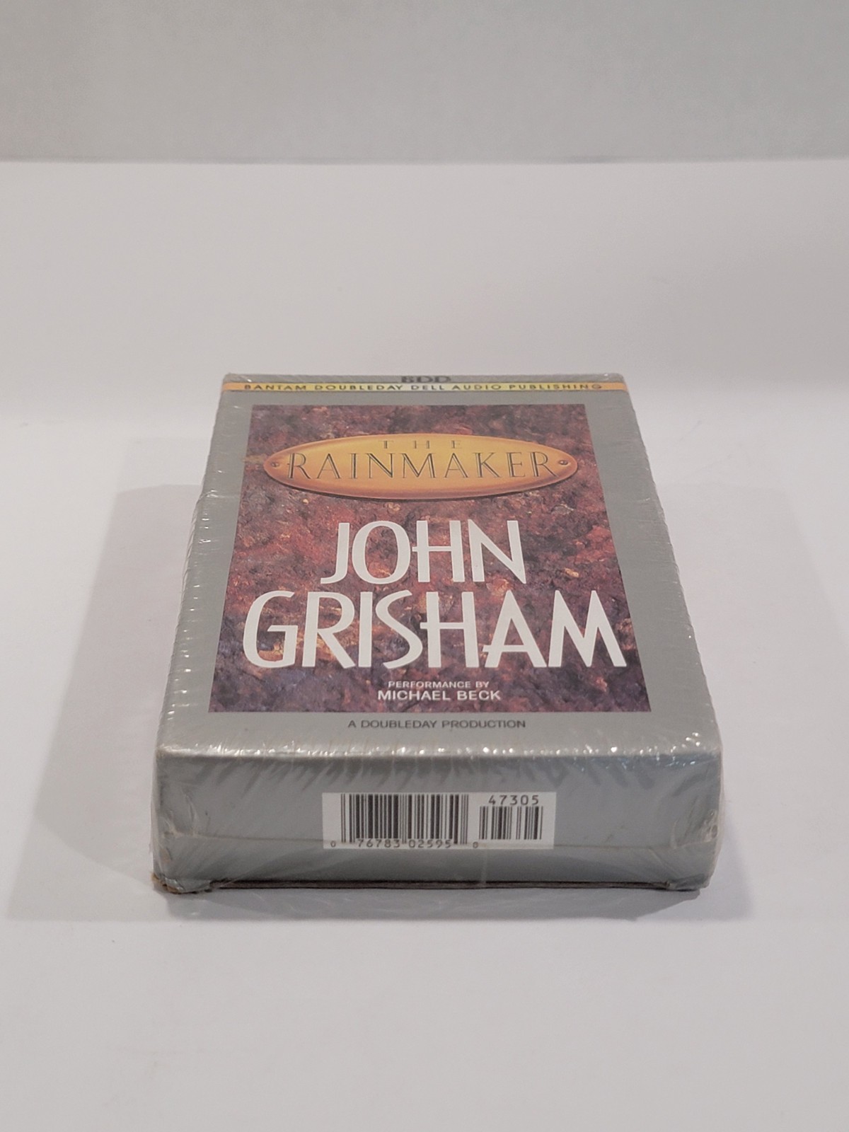 The Rainmaker by John Grisham Audio Book on Cassette Abridged, 1995 — New Sealed