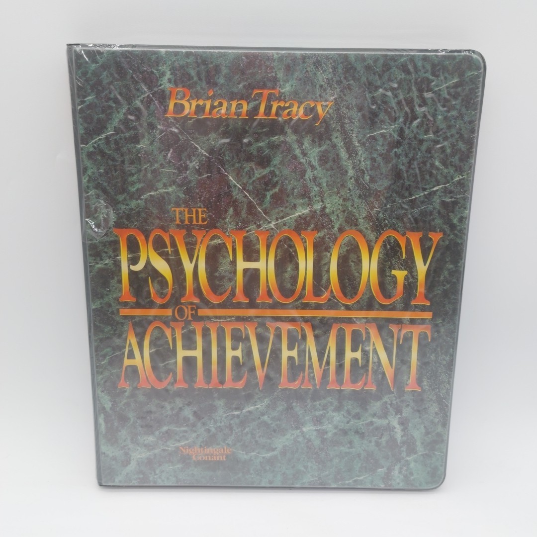 Brian Tracy «THE PSYCHOLOGY OF ACHIEVEMENT» 6-Cassettes (12 sessions) audio book