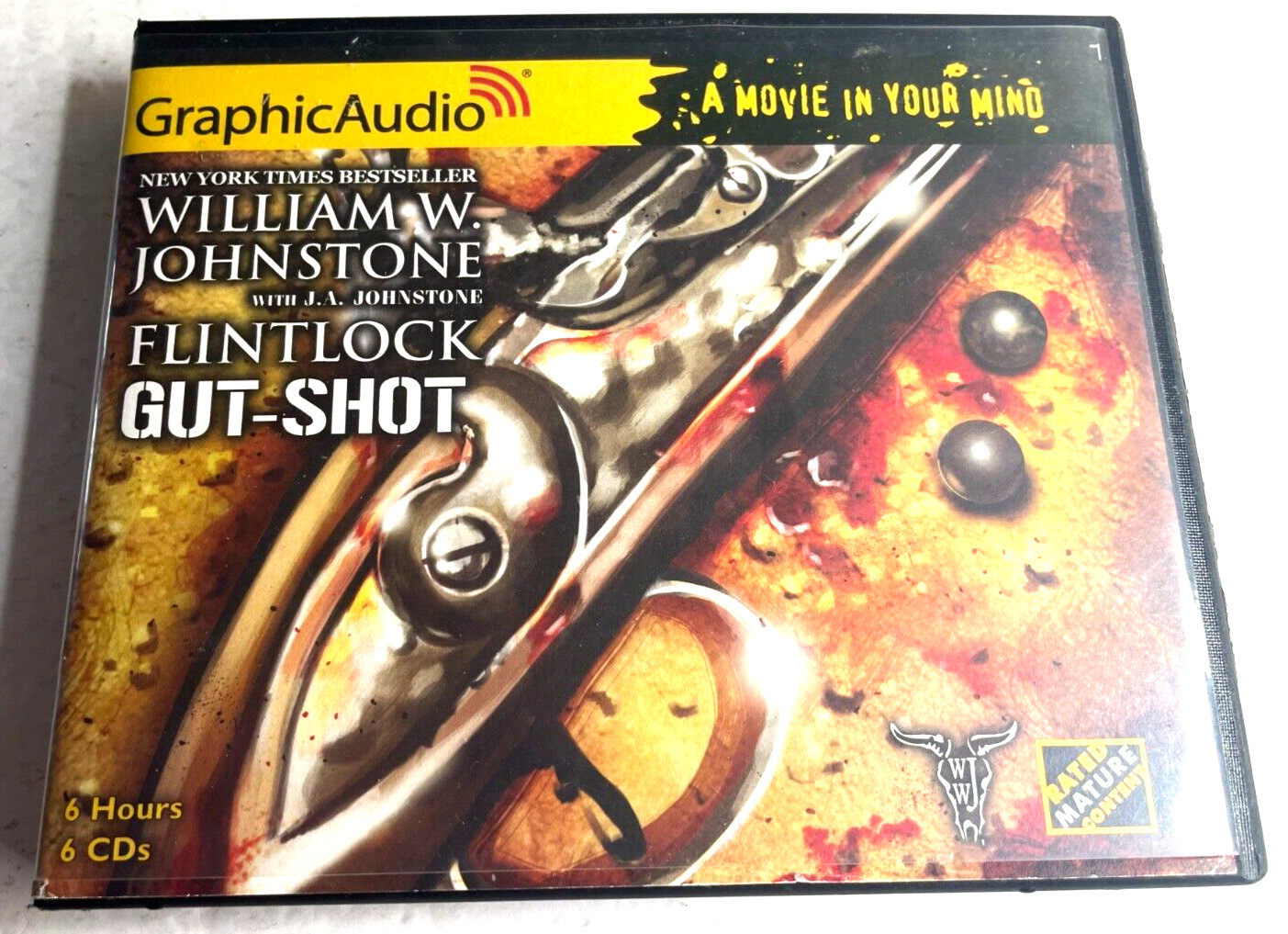 Gut-Shot Flintlock 2 William W. Johnstone GraphicAudio CD Audiobook