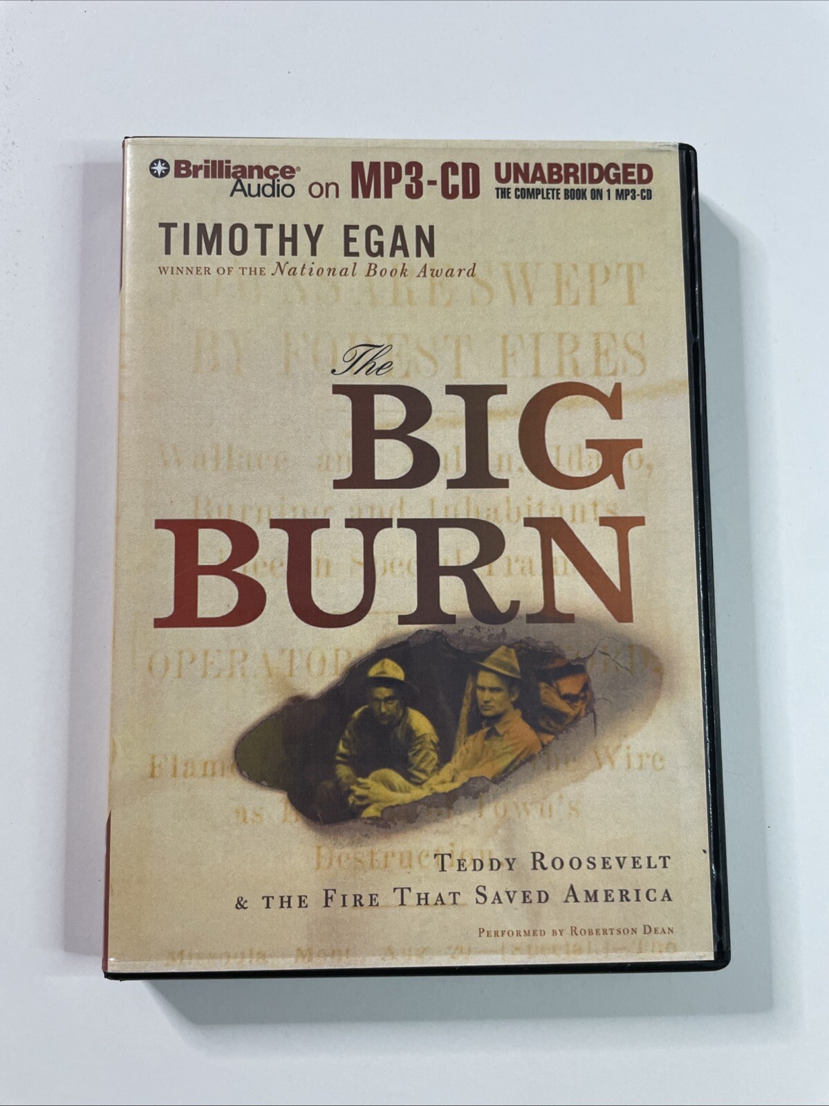 The Big Burn by Timothy Egan Unabridged Audiobook MP3
