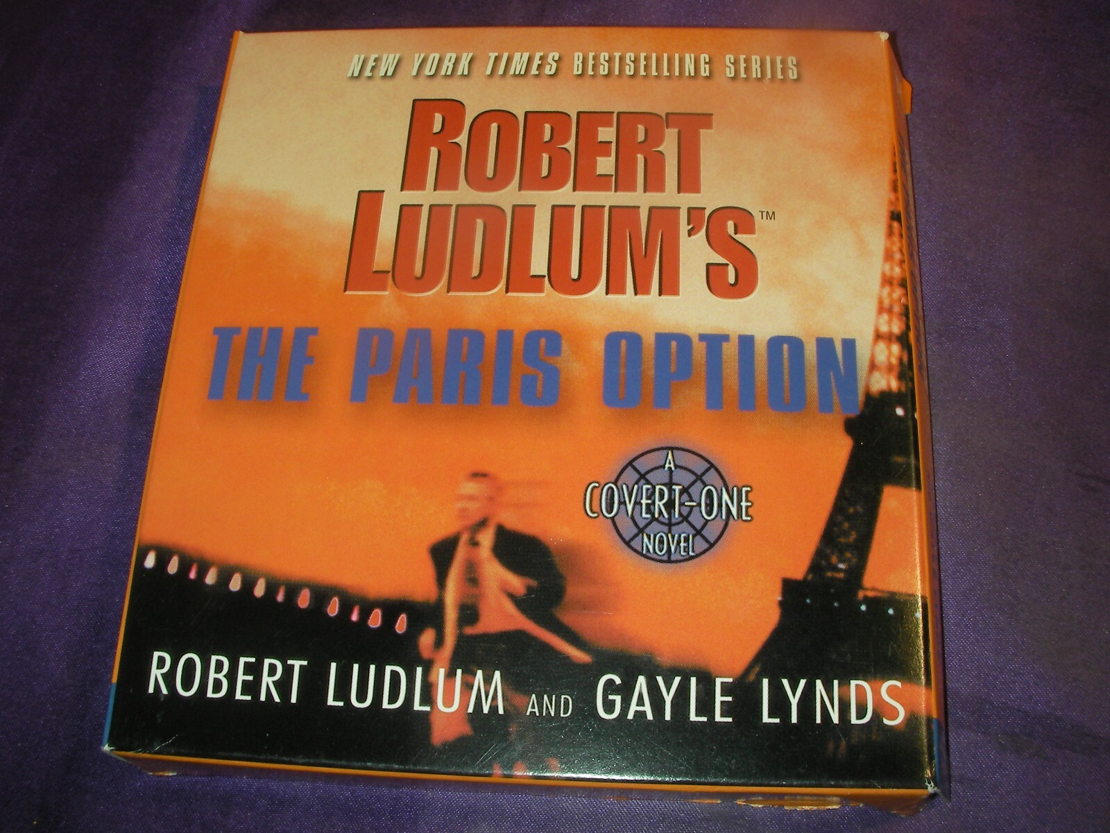 5-CD Audiobook Audio Book Robert Ludlum The Paris Option Covert-One Gayle Lynds