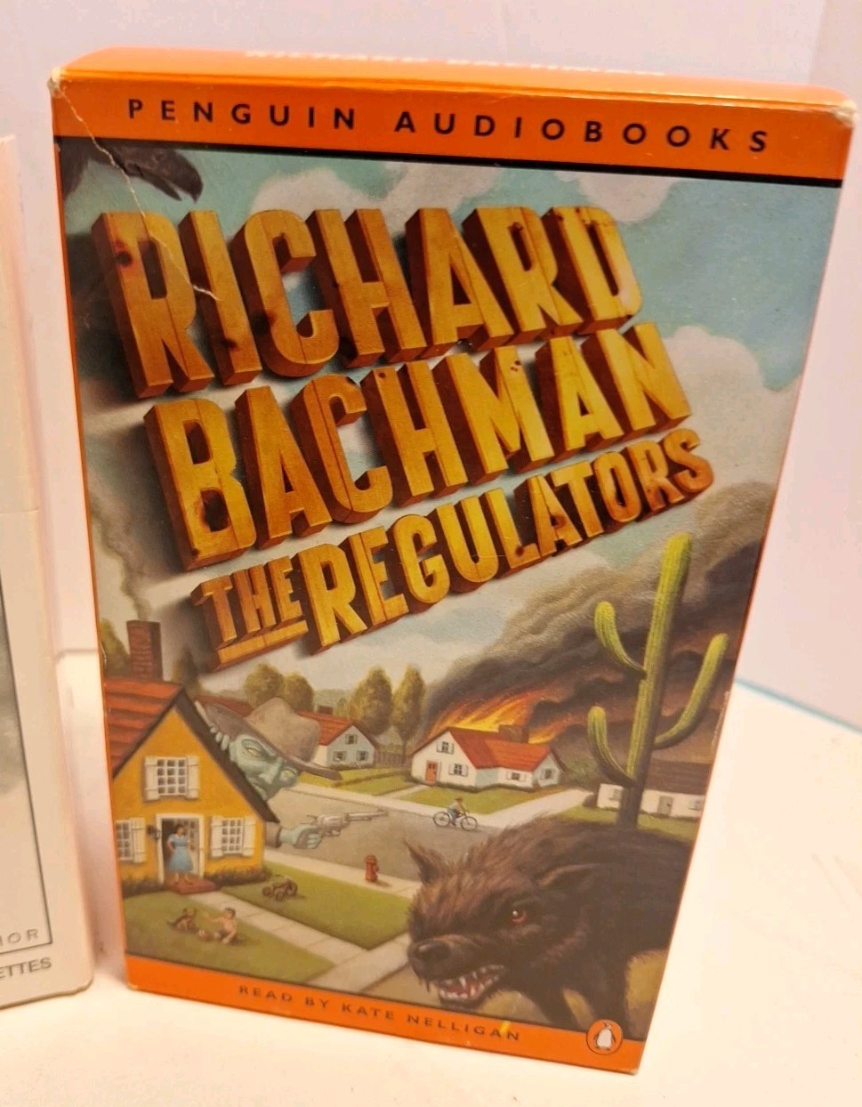 The Regulators By Richard Bachman Audiobook 6 Cass. And Steven King Bag Of Bones