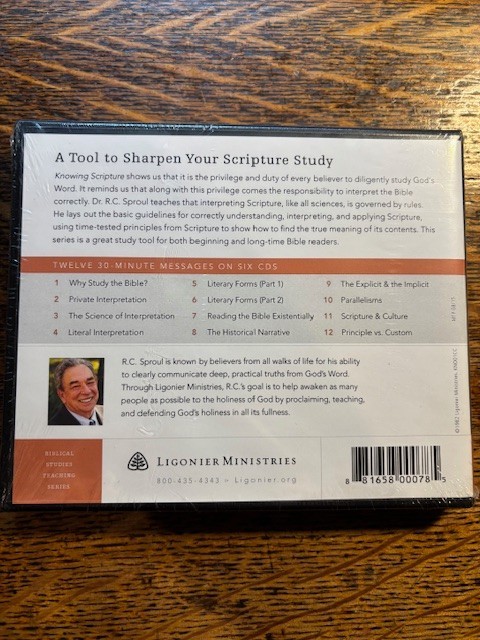 NEW Sealed Knowing Scripture Sproul Audio CDs Reformed Puritan Ligonier