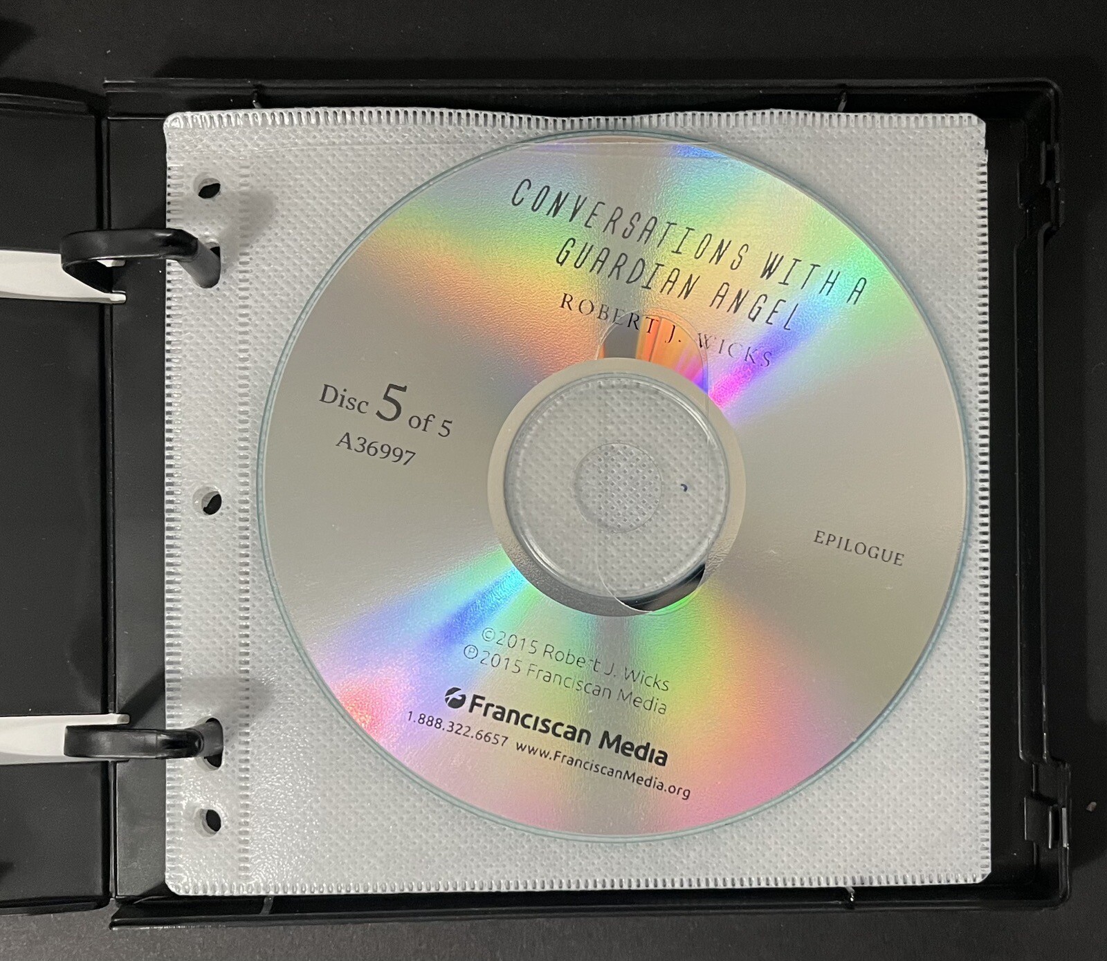 2015 Conversations With A Guardian Angel By Robert J. Wicks 5 CD Set Audio Book