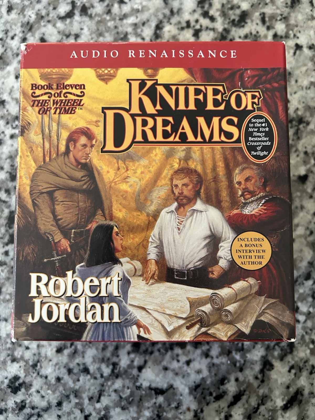 AUDIOBOOK Knife of Dreams ~ Wheel of Time Series Book 11 Robert Jordan CD —