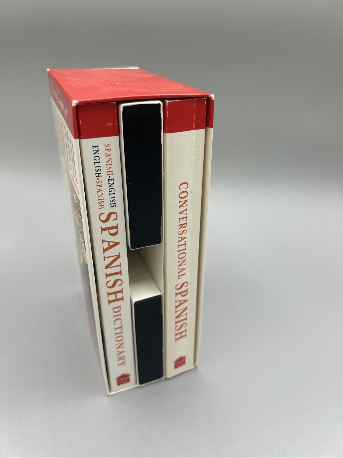 Spanish Course~Living Language w/2 Cassette Tapes & 2 Books: Basic-Intermediate