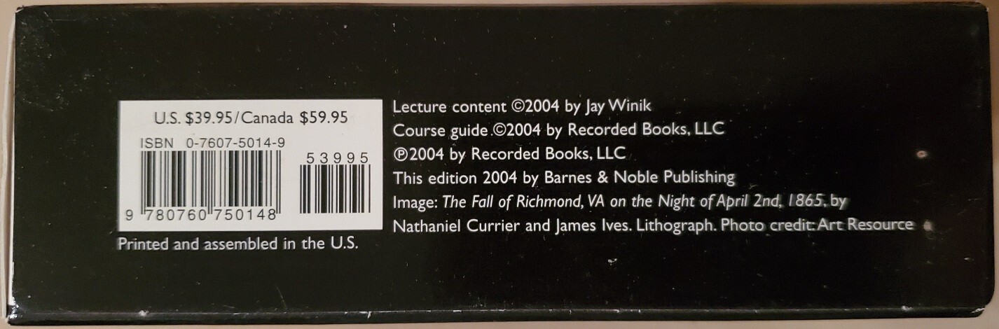 «April 1865 — The Month that Saved America» by Jay Winik Audiobook CDs