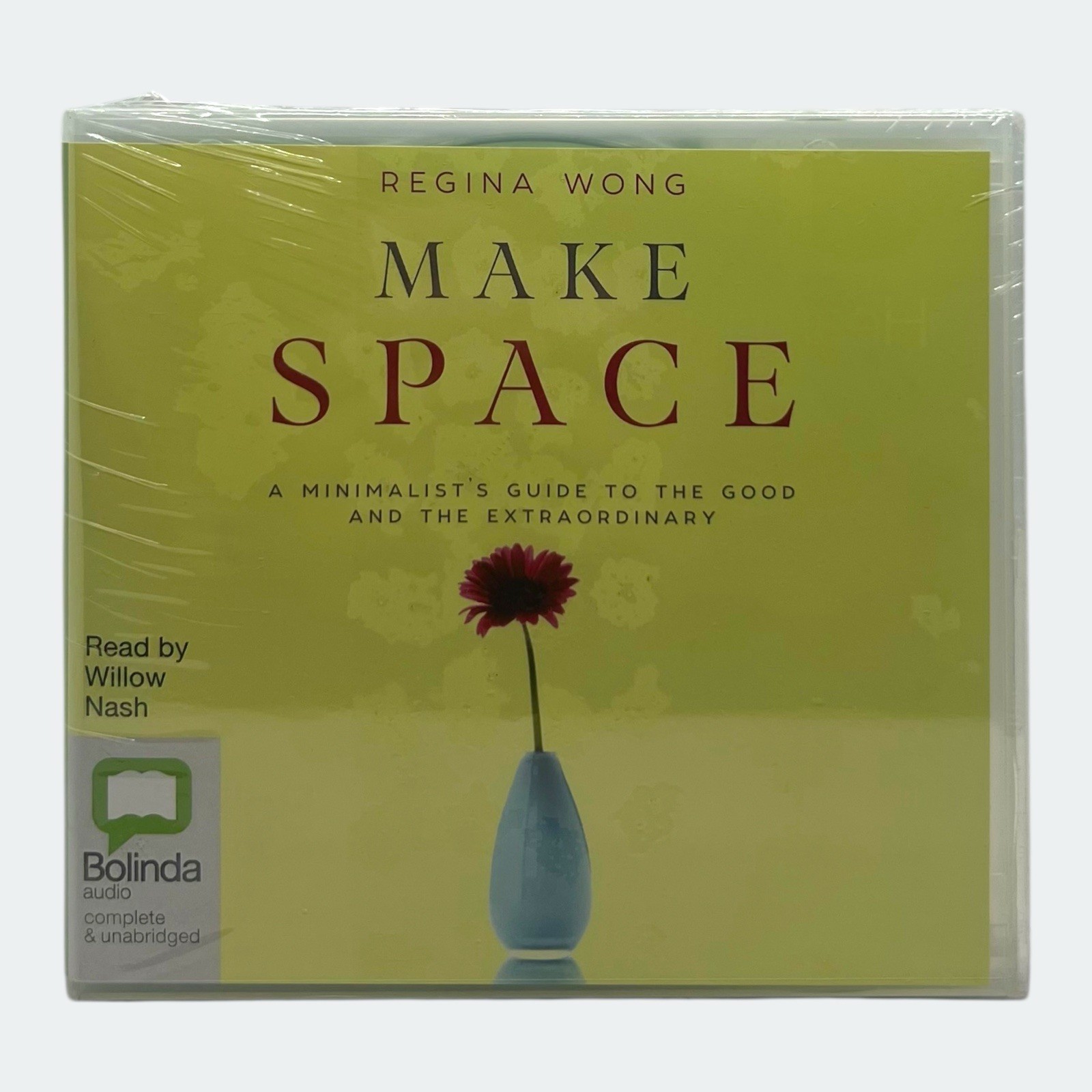 Make Space — Regina Wong AudioBook CD [2017] — Complete & Unabridged — New