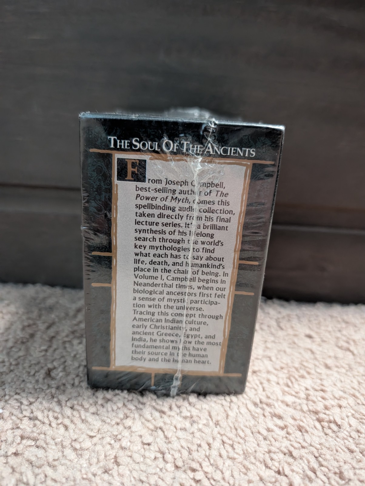 SEALED! Joseph Campbell Transformations Of Myth Through Time Cassette Volume 1